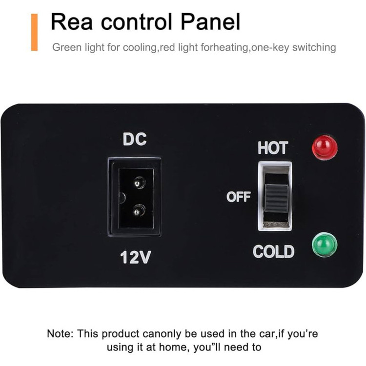 یخچال هیبریدی خودرو مدل Cooler and Heater ظرفیت 4 لیتر فندکی اورجینال وارداتی