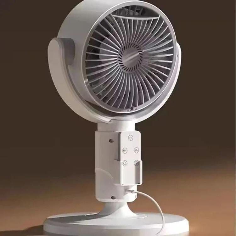 پنکه شارژی مدل m2F1 ظرفیت 6000 میلی آمپر ریموت دار کد ۵اورجینال باد یخ