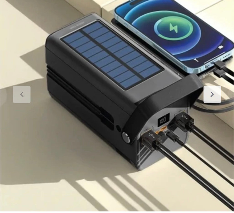 پاور بانک خورشیدی گرین لاین 80000 مدل max power پیمندی غول