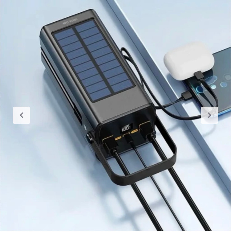 پاور بانک خورشیدی گرین لاین 80000 مدل max power پیمندی غول
