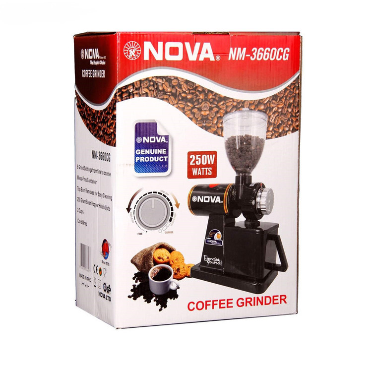 آسیاب قهوه نوا مدل Nm-366۹cg promax orgوارداتی اورجینال - زوما شاپ