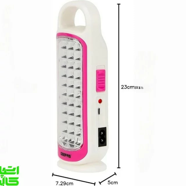 چراغ شارژی پنل خورشیدی جیپاس مدل GE5303000997سولار - زوما شاپ