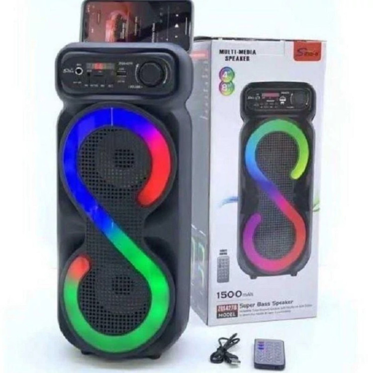 اسپیکر قابل حمل شارژی مدل ZQS 4272072 اصلی1500mpوارداتی rjb دار - زوما شاپ