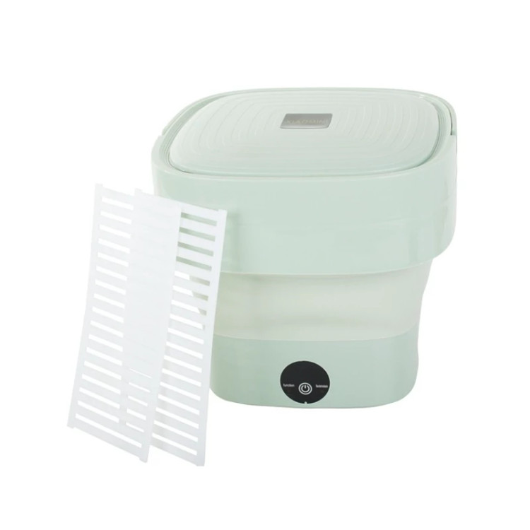 لباسشویی مسافرتی مینی واش تاشو به همراه خشک کن folding washing machine