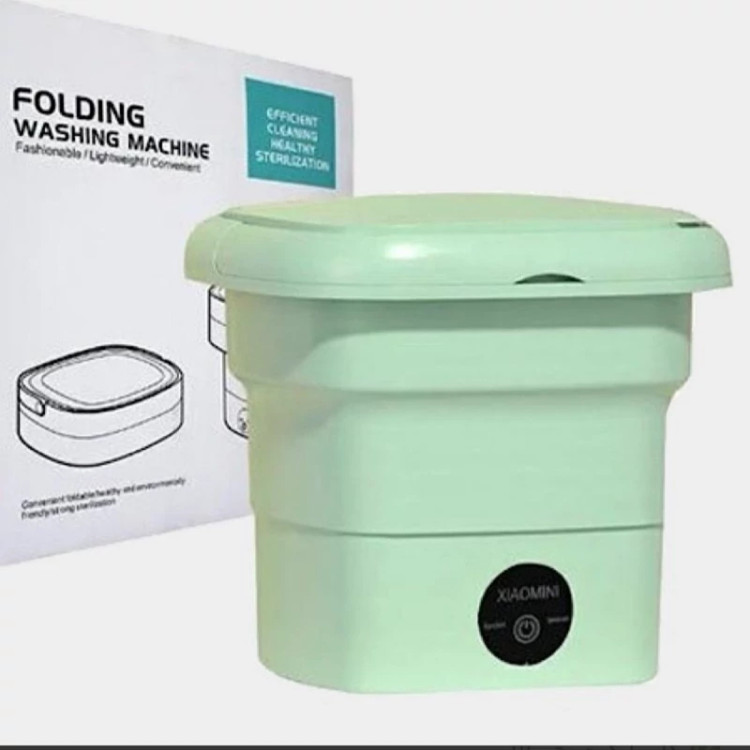 لباسشویی مسافرتی مینی واش تاشو به همراه خشک کن folding washing machine