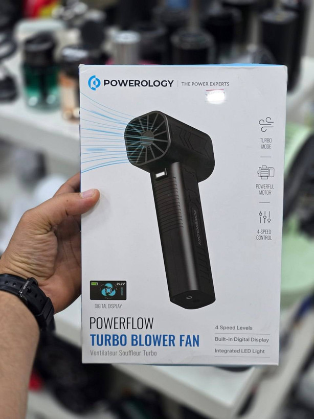 فن جت مدل پاورولوجی pg135620اورجینال بسیار قویی دمنده مکنده وارداتی